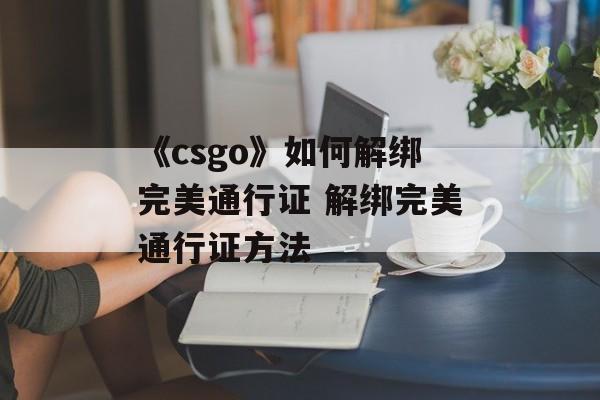 《csgo》如何解绑完美通行证 解绑完美通行证方法