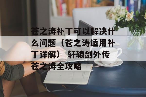 苍之涛补丁可以解决什么问题（苍之涛适用补丁详解） 轩辕剑外传苍之涛全攻略