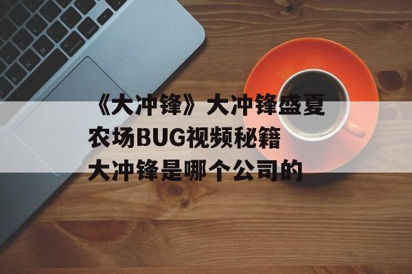 《大冲锋》大冲锋盛夏农场BUG视频秘籍 大冲锋是哪个公司的