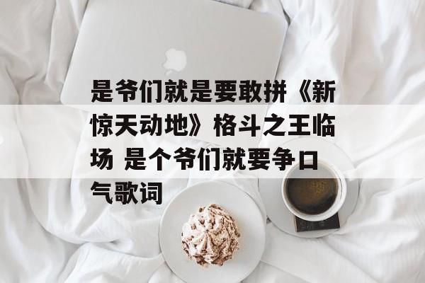 是爷们就是要敢拼《新惊天动地》格斗之王临场 是个爷们就要争口气歌词