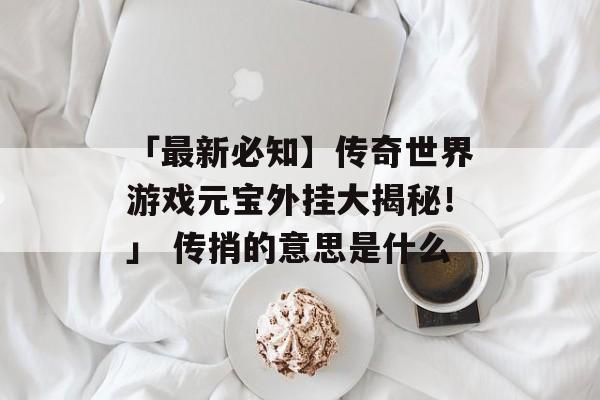 「最新必知】传奇世界游戏元宝外挂大揭秘！」 传捎的意思是什么