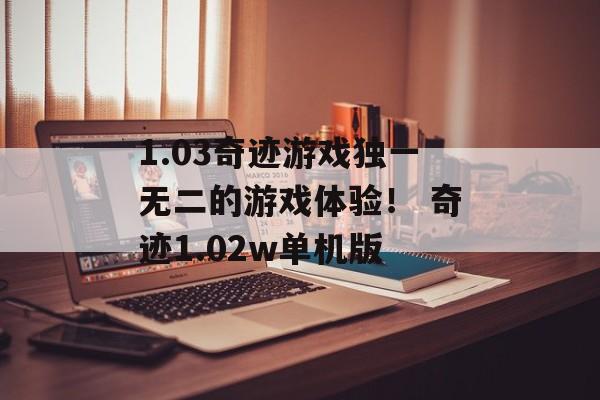 1.03奇迹游戏独一无二的游戏体验! 奇迹1.02w单机版