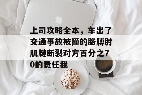 上司攻略全本,车出了交通事故被撞的胳膊肘肌腱断裂对方百分之70的责任我 上司攻略全本,车出了交通事故被撞的胳膊肘肌腱断裂对方百分之70的责任我