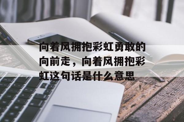 向着风拥抱彩虹勇敢的向前走，向着风拥抱彩虹这句话是什么意思