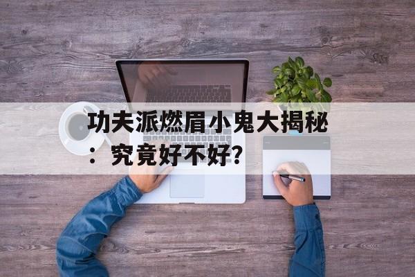 功夫派燃眉小鬼大揭秘：究竟好不好？