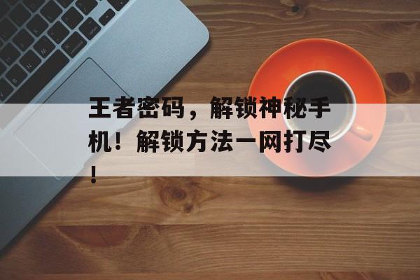 王者密码，解锁神秘手机！解锁方法一网打尽！